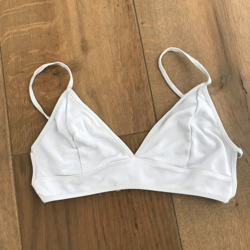 light blue brandy melville bralette